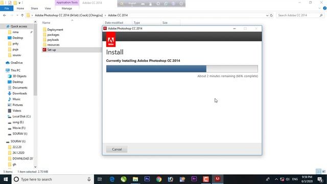 How to install adobe Photoshop cc 2020 || Bangla tutorial || Sourav Mondal official 2 ~~ смотреть онлайн