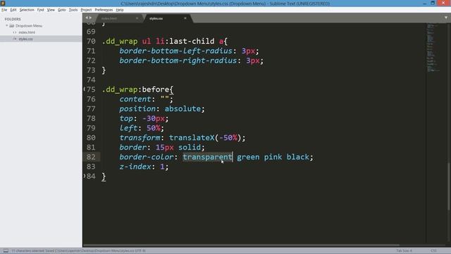Dropdown Menu Using HTML CSS and Javascript || Dropdown Navigation Bar || Multi Level Dropdown Menu смотреть онлайн