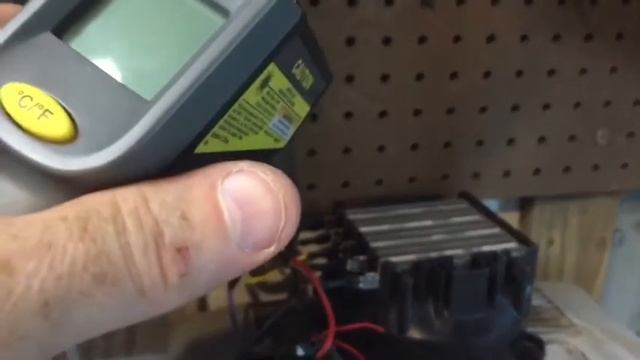 1500W Doxin Inverter powers Ceramic Heater for Electric Vehicle Conversion