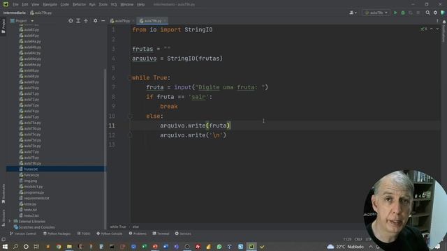Aula79 - Módulo04 - Trilha: Intermediário em Python - StringIO смотреть онлайн