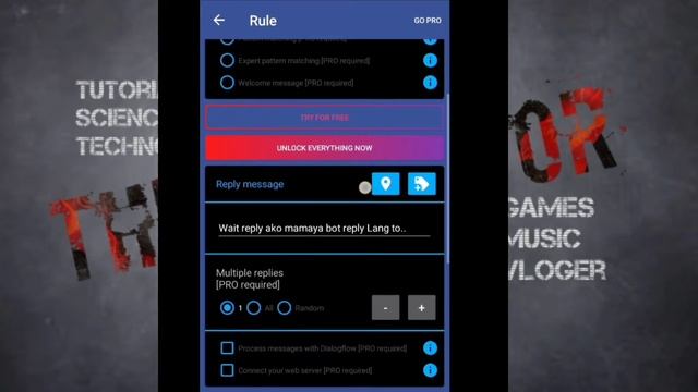 PAANO GUMAWA NG AUTO REPLY SA MESSENGER | CHAT BOT смотреть онлайн