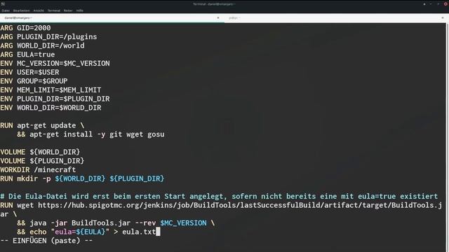 Minecraft mit Docker Compose/Spigot auf Raspberry Pi/Server: So dockerisierst du eine Java-Anwendun смотреть онлайн