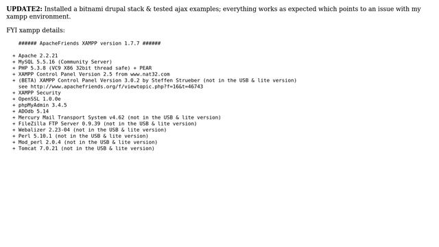 Trying AJAX autocheckboxes example; getting Notice: Undefined index: #ajax in ajax_form_callback() смотреть онлайн