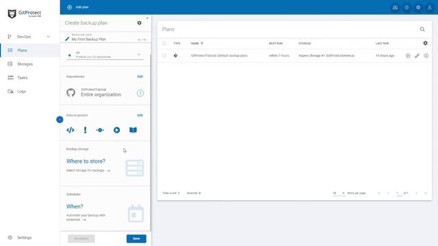 Create a Custom Backup Plan - GitProtect.io Tutorial - DevOps Backup смотреть онлайн