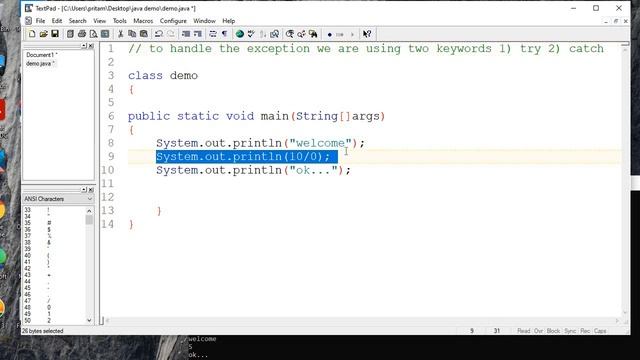 Exception handling in java in Hindi | Example of Exception | by Rajeev | part-1 смотреть онлайн