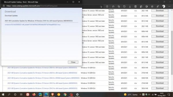 How to install Windows Updates manually from the Microsoft Update Catalog
