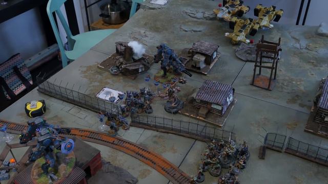 WARHAMMER 40000 - Death Guard vs Tau 1750 point Battle Report смотреть онлайн