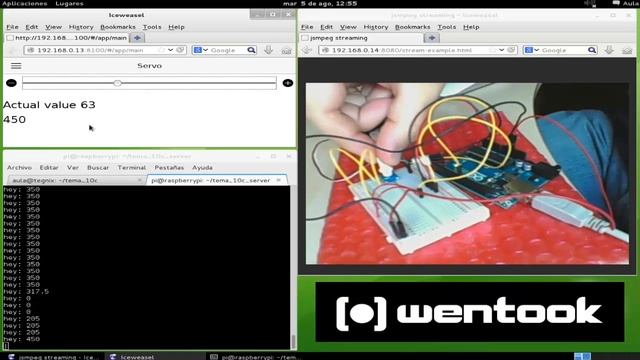 Internet of Things by wentook. Controlling a servo with Node Js. смотреть онлайн