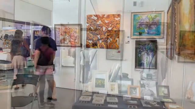 АРТ выставка на Тайване в условиях карантина - окончание выставки смотреть онлайн