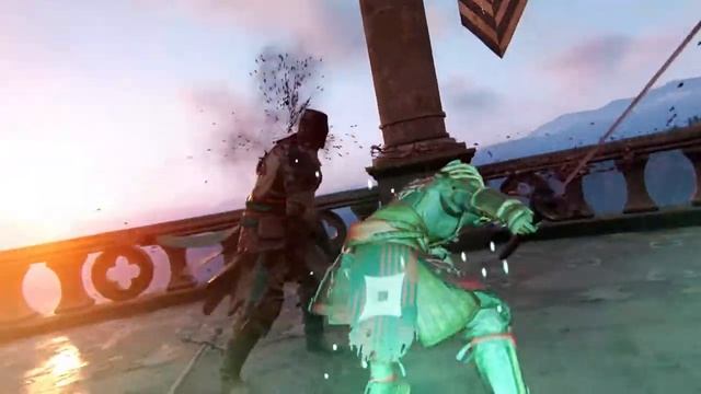Orochi execution SlowMotion "TSUBAME GAESHI" | For Honor смотреть онлайн