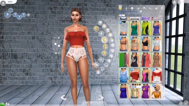 The Sims 4 | Обзор на мои моды для одежды | Часть первая смотреть онлайн