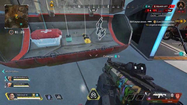 Apex Legends - Mad Maggie’s Epic Chaotic Coral Prime Gaming skin Win Gameplay (No commentary) смотреть онлайн