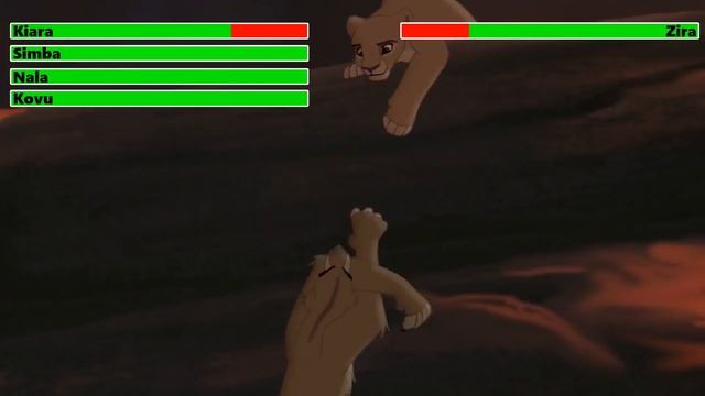 The Lion King 2: Simba's Pride (1998) Final Battle with healthbars смотреть онлайн