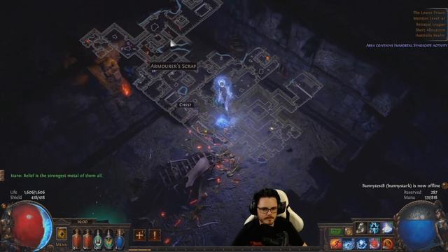 ZIGGYD Plays Path Of Exile: BETRAYAL - Hooray, Not Lonely Anymore! - #8 Act 6