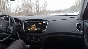 Hyundai Creta 1.6 , 4 WD , МТ . Работа муфты полного привода зимой ..mp4