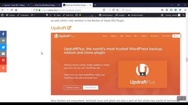 10 Best Free WordPress Plugin | Hindi смотреть онлайн