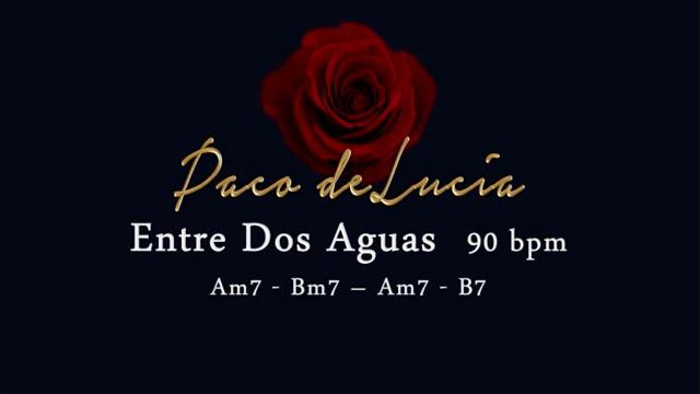 ENTRE DOS AGUAS 90 BM Am7 Bm7 Am B7 Backing Track смотреть онлайн