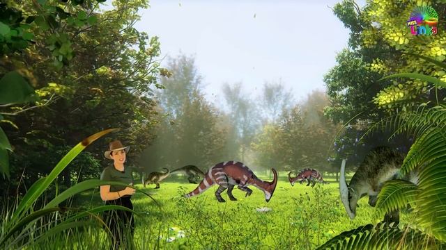 Dinosaur Exercise for Kids 2 | The Floor is Lava | Home Workout for Children смотреть онлайн