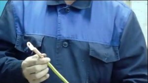 Оконцевание силовых проводов гидравлическим прессом