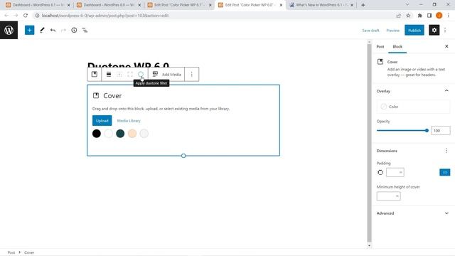 Duotone Filter in WordPress 6.1 | New Icon for Duotone | Blogging Unplugged Clips смотреть онлайн