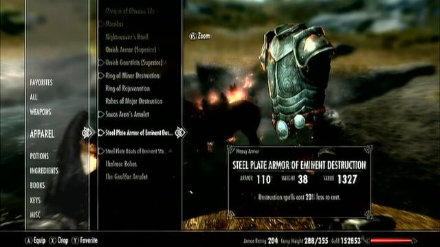 Skyrim Tutorial: Leveling Up Destruction Fast смотреть онлайн