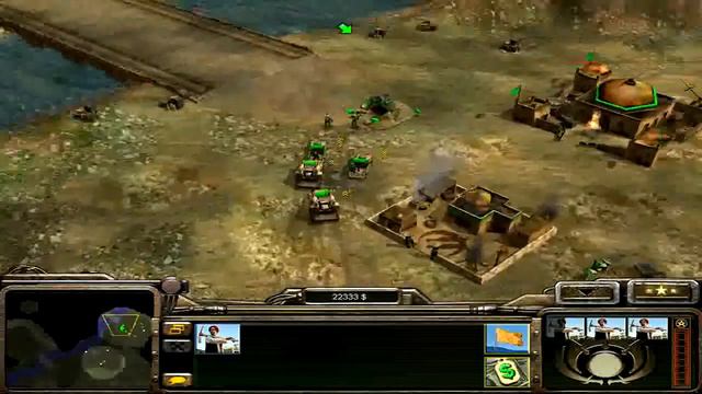 COMMAND & CONQUER : GENERALS Heure H - Mission 1 GLA - Playthrough FR HD смотреть онлайн