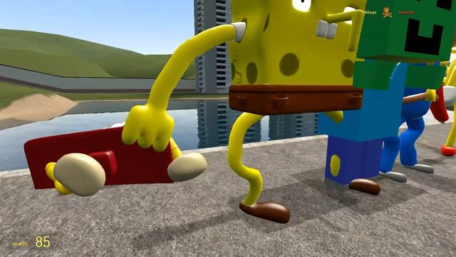 SPARTAN KICKING ALL TEAM 3D SANIC CLONES MEMES in Garry's Mod! #3 смотреть онлайн
