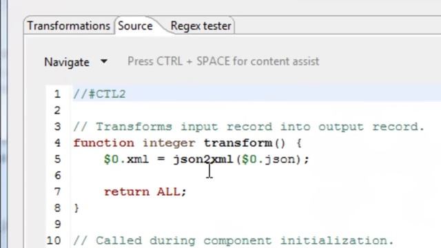 Processing JSON in CloverETL смотреть онлайн