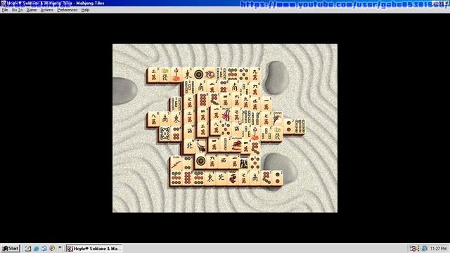 Hoyle Solitaire and Mahjong Tiles - Random Gameplay смотреть онлайн