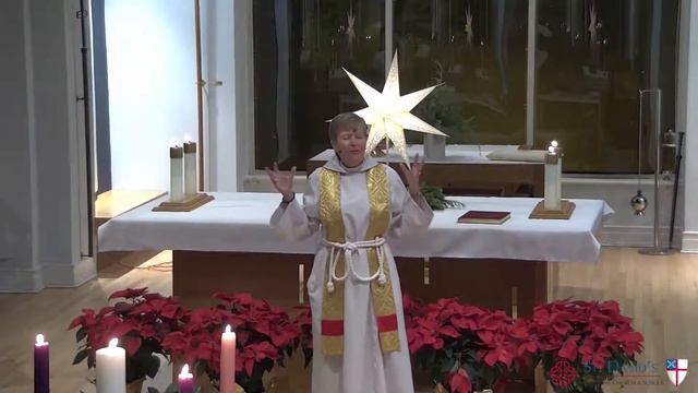 2020 12 24 - St. David's Episcopal Church Christmas Eve Traditional Service смотреть онлайн