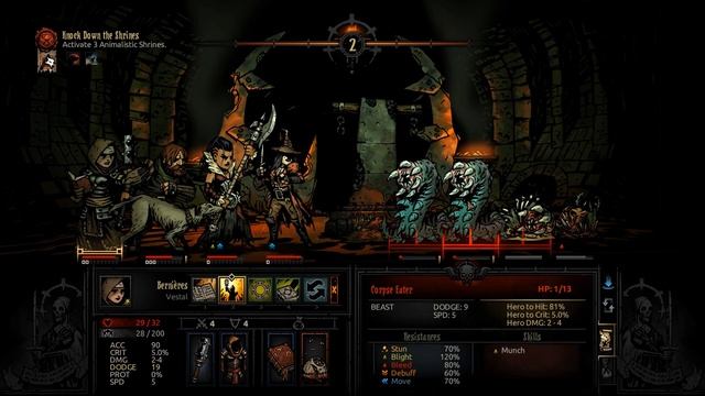 Прохождение Darkest Dungeon: The Crimson Court [29] смотреть онлайн
