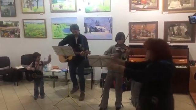 "Maman Orchestra". "Ирландский народный танец". Анна Травкина, Ирина Ан, Олег Скориков. смотреть онлайн