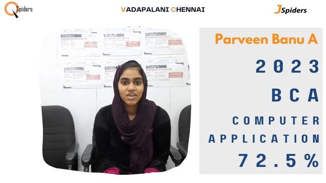Success story of Mr.Parveen Banu A as a software Engineer Qspiders vadapalani Chennai смотреть онлайн