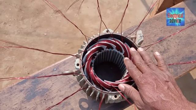 3hp 3phase motor winding | 3Phase 36slot induction motor full rewinding смотреть онлайн