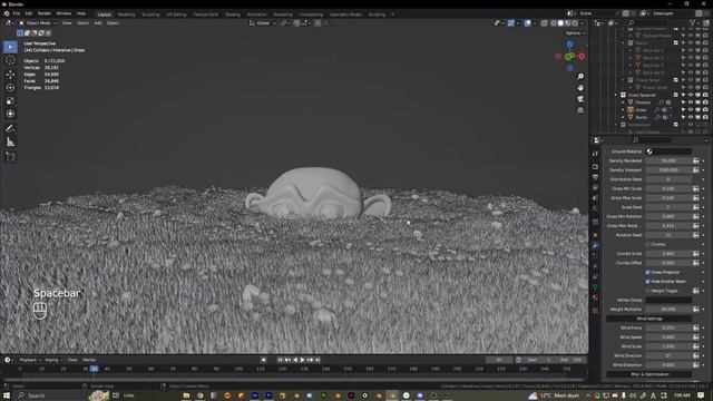 [Blender Tutorial] Procedural Vegetation / Geometry Nodes Tool With Unlimited Control! смотреть онлайн