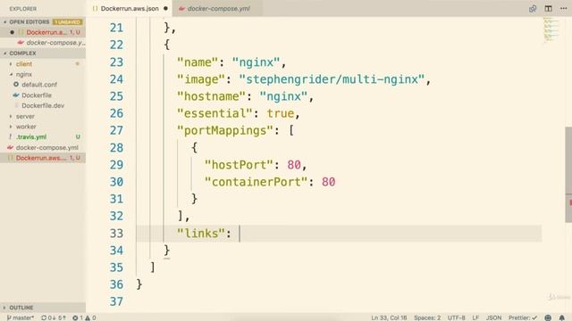 129. Docker: Forming Container Links | Docker on AWS смотреть онлайн