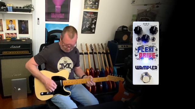 Wampler: PLEXI DRIVE MINI Broadcaster Demo смотреть онлайн