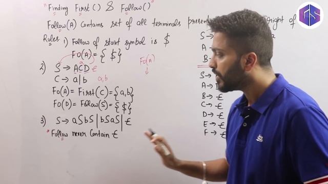 Lec-6: Find FOLLOW() in Compiler Design | Learn First() & Follow() in Easiest way смотреть онлайн