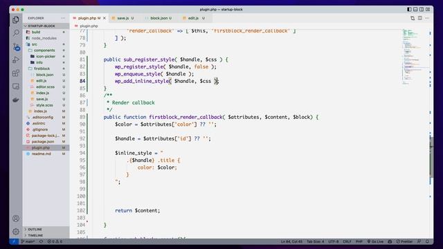 Develop Custom Gutenberg Block - Clean Up Render Callback | Part-29 смотреть онлайн