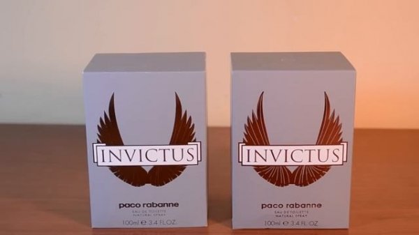 Fake fragrance - Invictus by Paco Rabanne