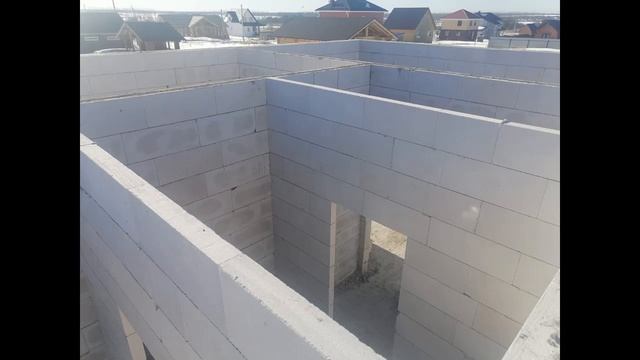 Небольшой качественный дом из газобетона. Проект. Цены. Этапы строительства смотреть онлайн