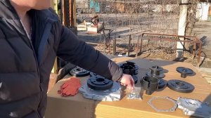 Переходной комплект мотоблока МТЗ-0,5 для установки дизельного двигателя