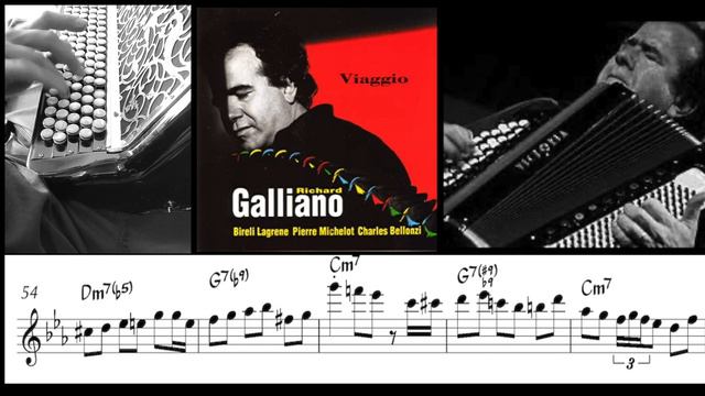 Richard Galliano - Little Muse - Accordion Transcription смотреть онлайн