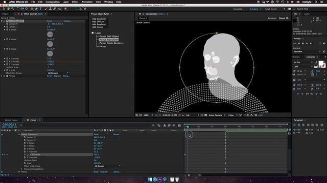 Plexus 3 Slicer Object Tutorial смотреть онлайн