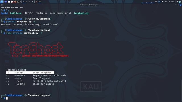 How to install and use torghost in kali linux (2023) смотреть онлайн