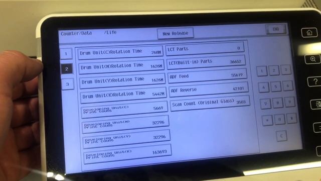 Enter Service Mode (Tech rep) Konica Minolta Bizhub C554e/C454e/C654e/C364e/C284e/C224e смотреть онлайн