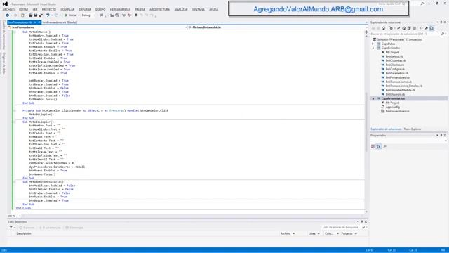 Cómo hacer un Mantenimiento de Proveedores - VB.Net - Youtube - Programación смотреть онлайн