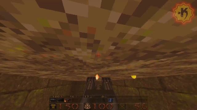 [Point Man] Quake NO DAMAGE | ALL SECRETS #E1M2 - Castle of the damned смотреть онлайн