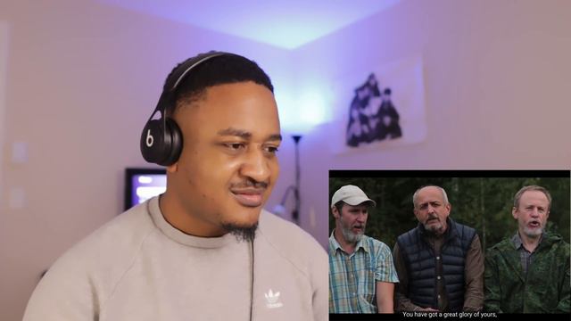 Russian men sing a folk song Reaction смотреть онлайн