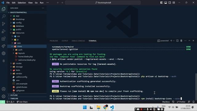 How to install Bootstrap 5 in #laravel with Vite | With Source Code смотреть онлайн